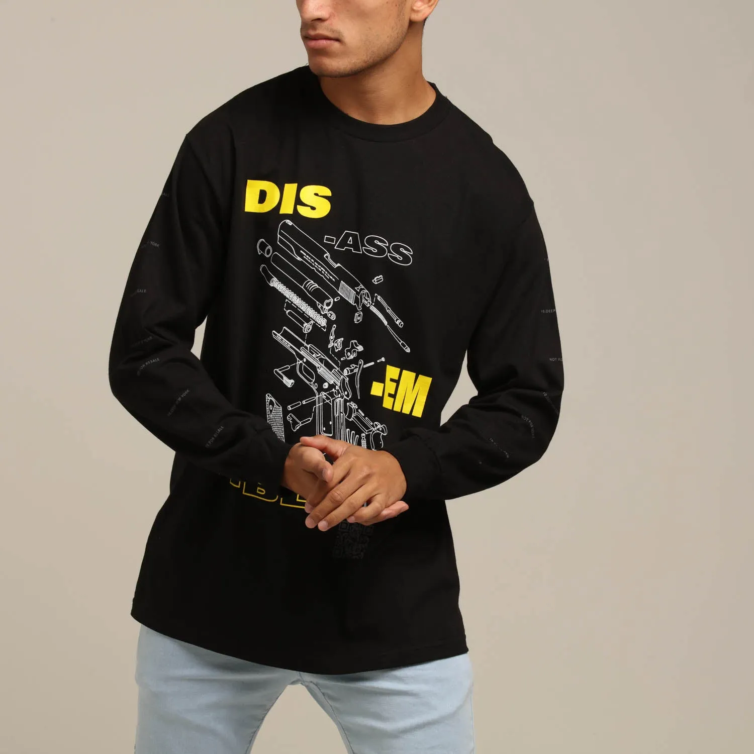 10 Deep Disassemble L/S Tee Black