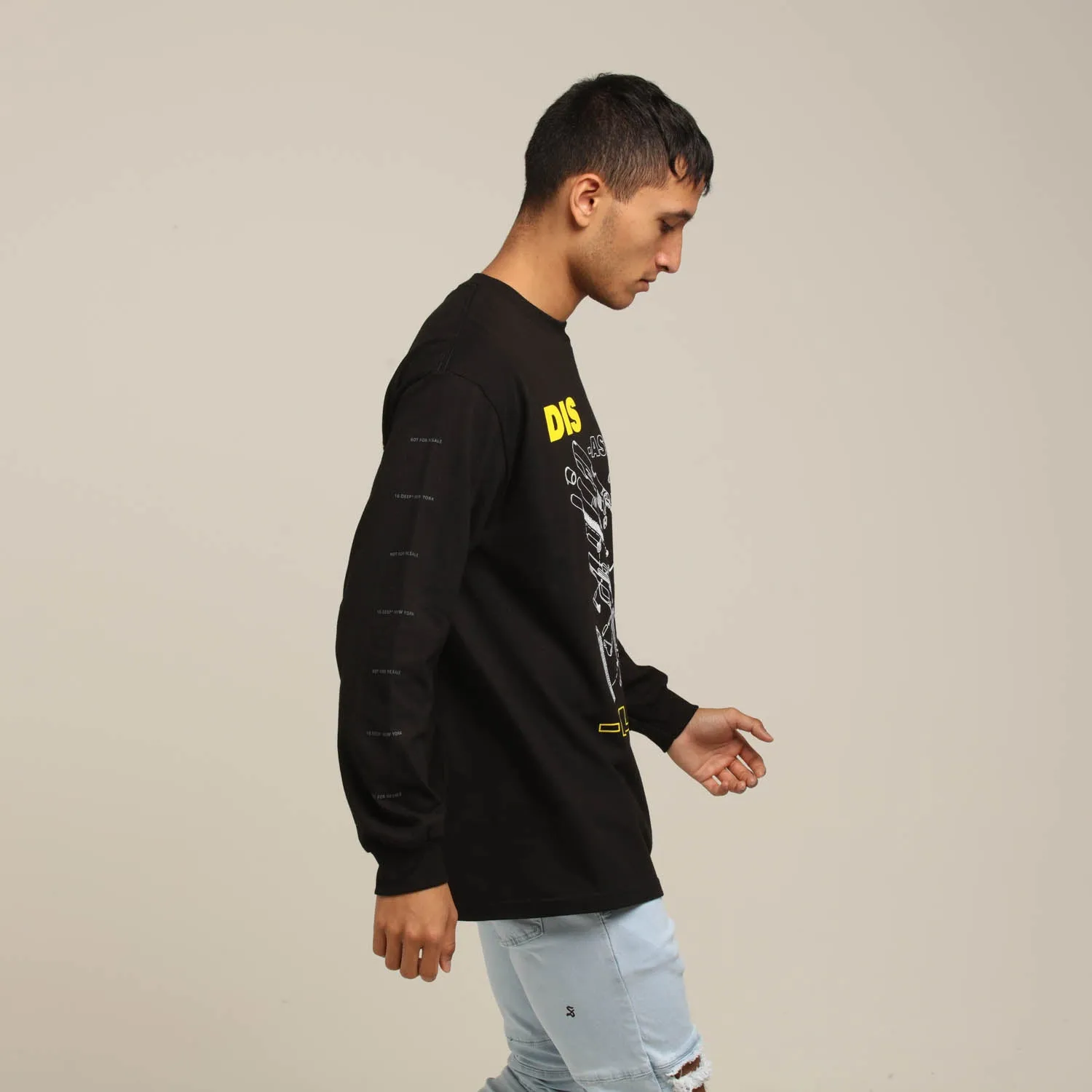 10 Deep Disassemble L/S Tee Black