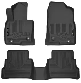 2014-2015 Mazda 6 Front & 2nd Seat Floor Liners - Black