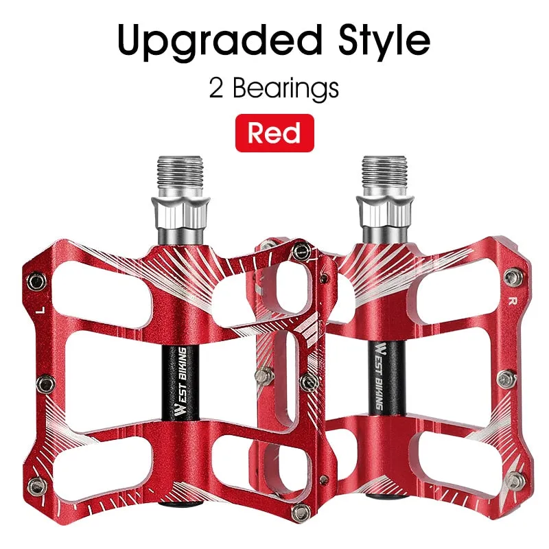 3 Bearings Bicycle Pedals Ultralight Anti-slip CNC BMX MTB Road Bike Pedal Cycling Sealed Bearing Bike Pedals