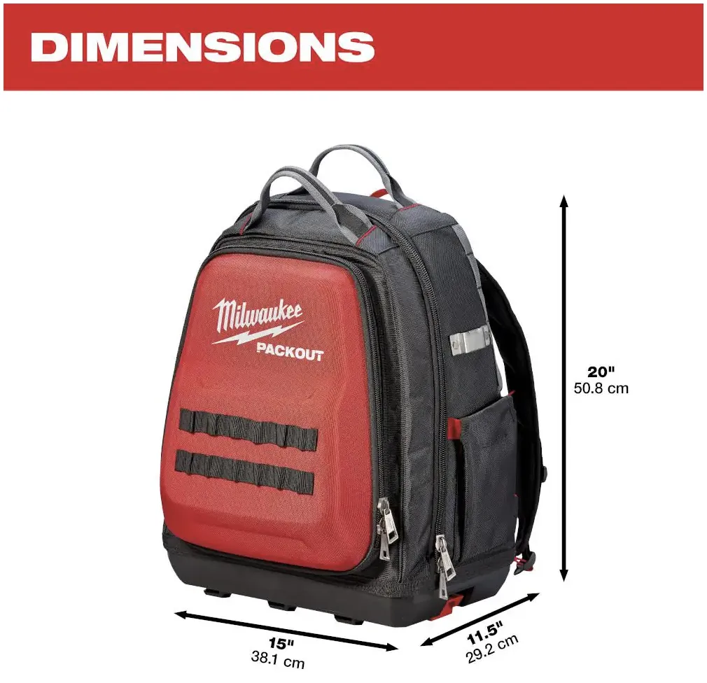 48-22-8301 Milwaukee PACKOUT 15" Tool Backpack