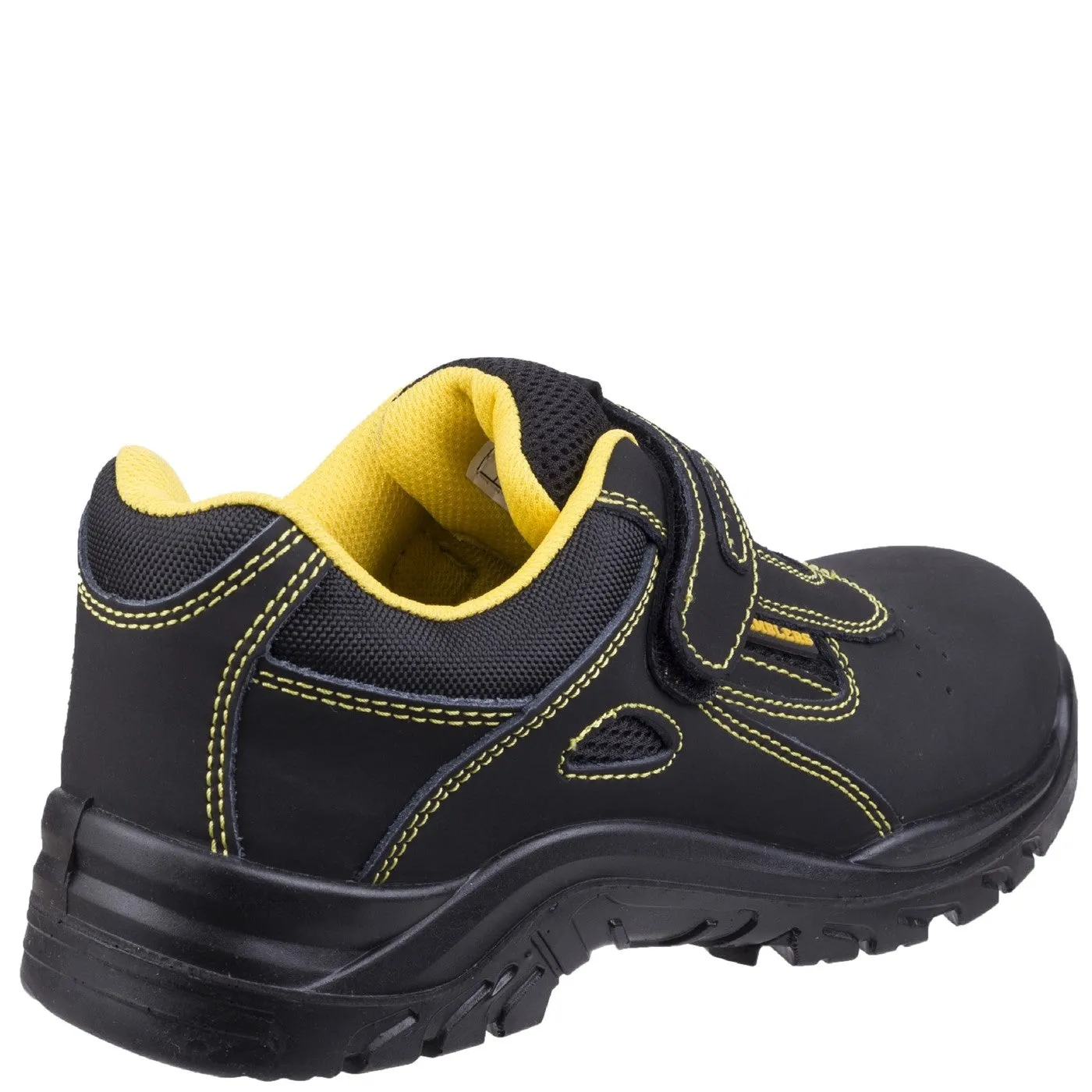 Amblers Safety FS77 Breathable Touch Fastening Safety Trainer S1 Black