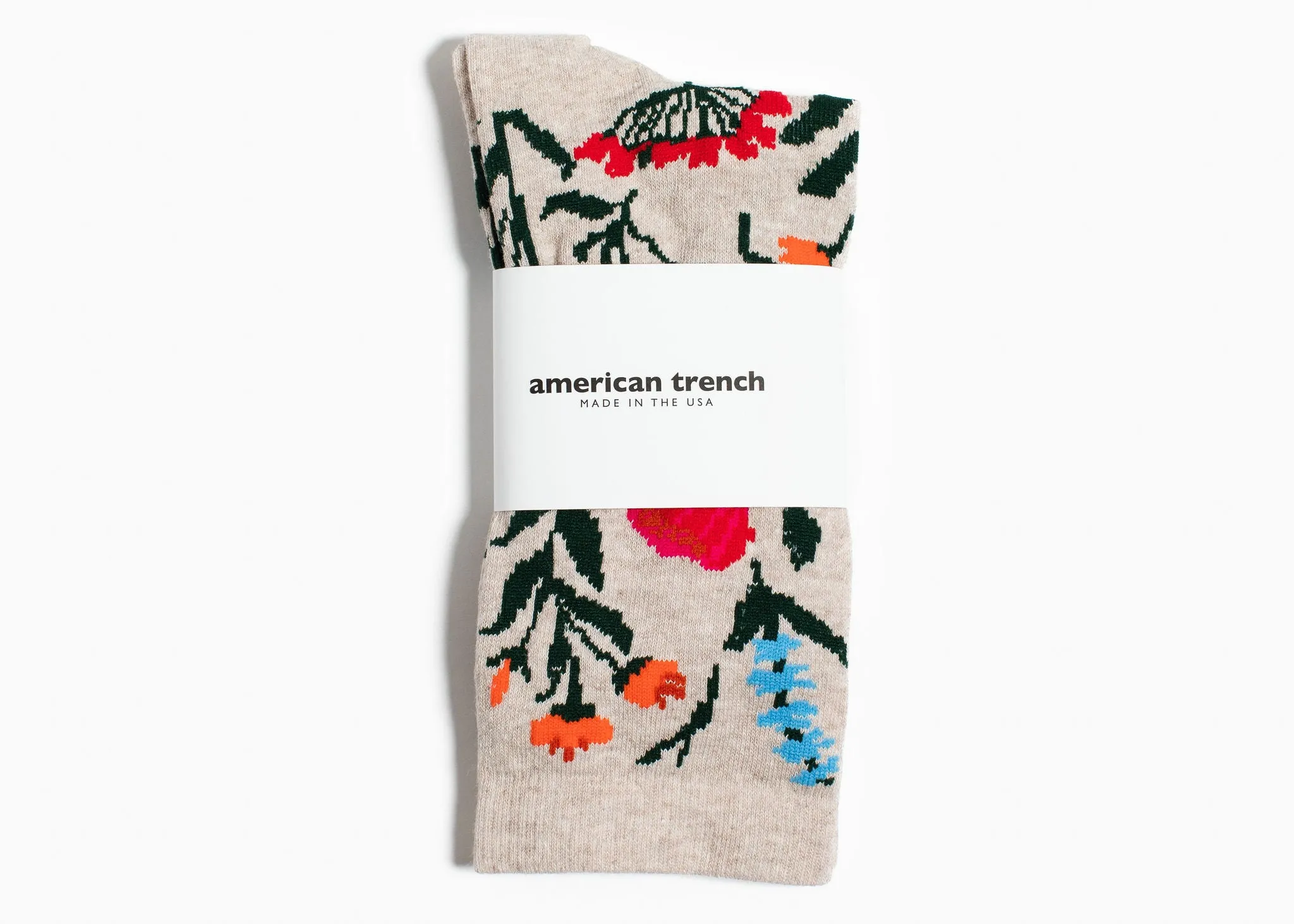 American Trench Wild Flower Sock