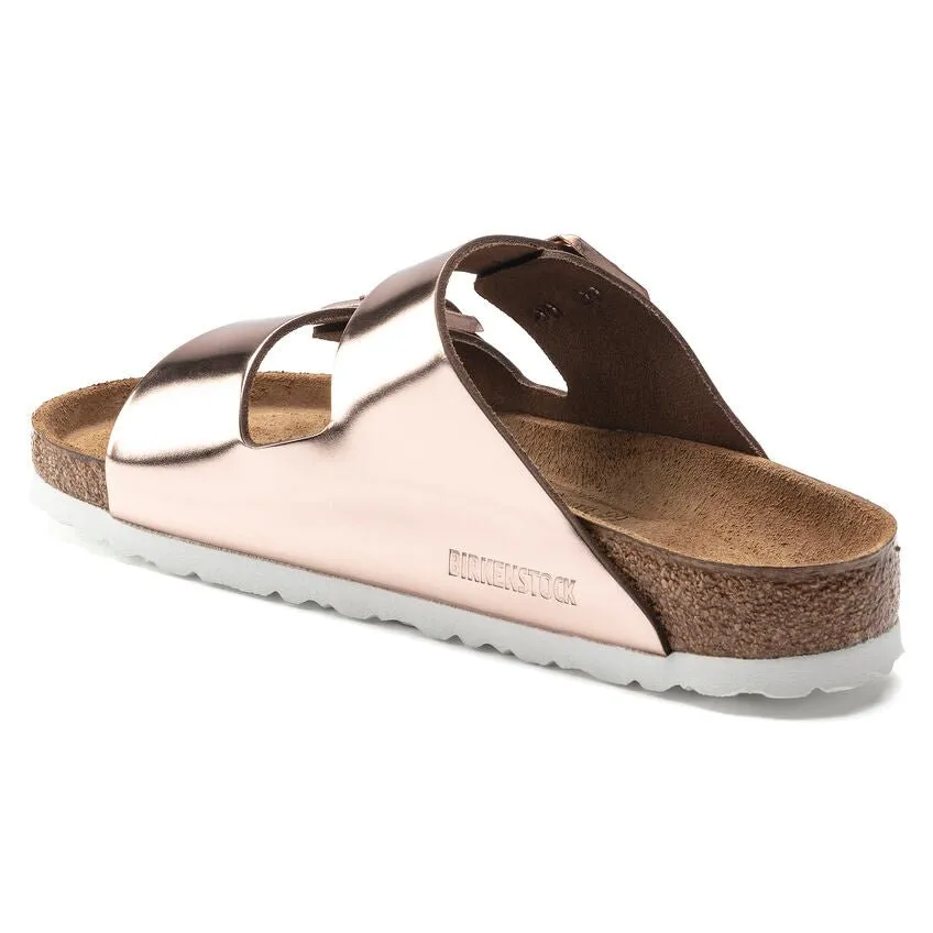 Arizona Metallic Soft Footbed Leather