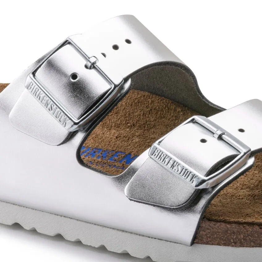 Arizona Metallic Soft Footbed Leather