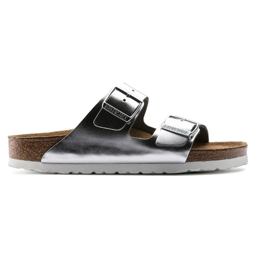 Arizona Metallic Soft Footbed Leather