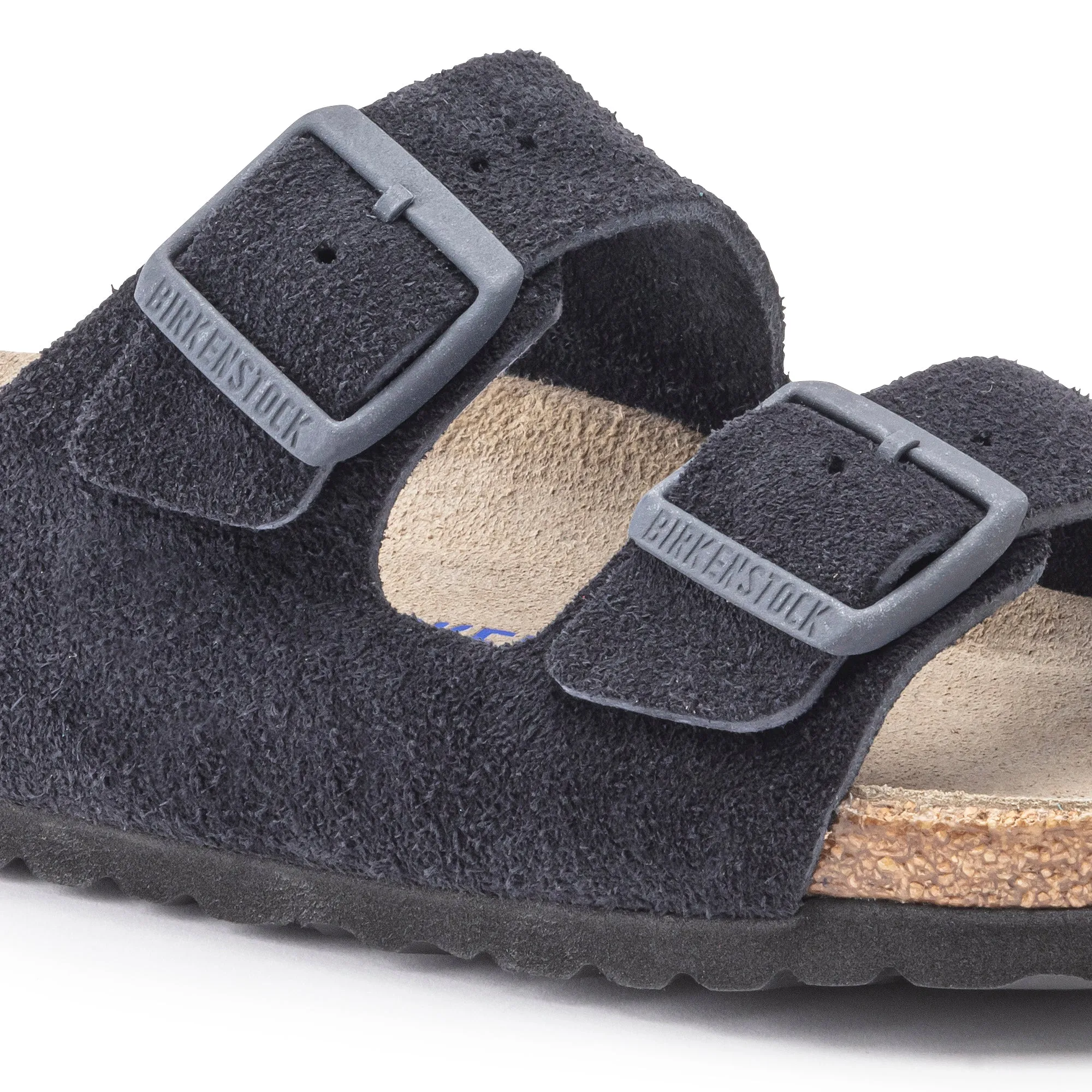 Arizona Regular Width Soft Footbed Velvet Grey