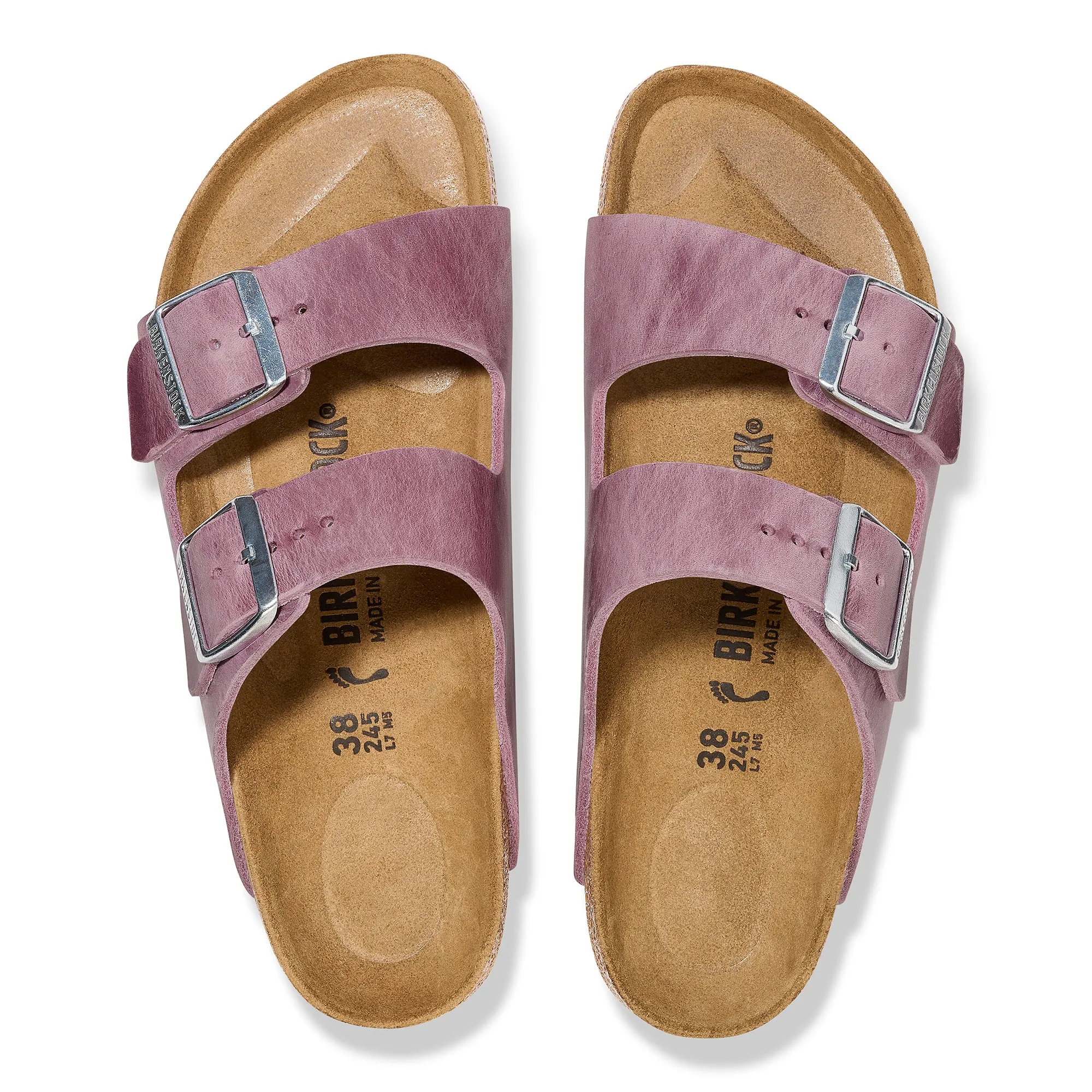 ARIZONA SOFT FOOTBED OILED LEATHER LTD - DUSTY LAVENDER