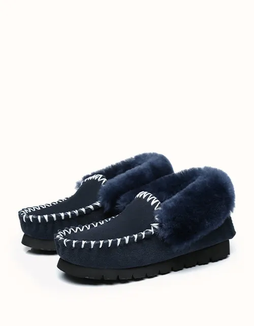 AUSTRALIAN SHEPHERD® Popo Moccasin Slipper