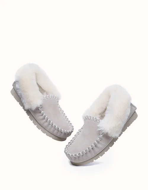 AUSTRALIAN SHEPHERD® Popo Moccasin Slipper