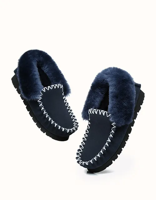 AUSTRALIAN SHEPHERD® Popo Moccasin Slipper