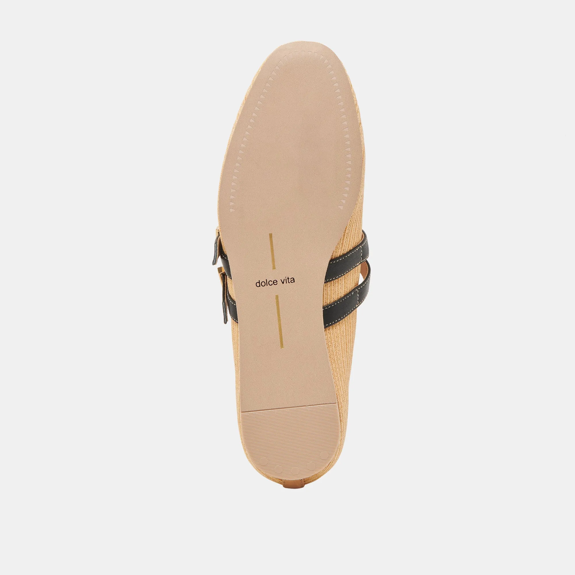 BAYLEE BALLET FLATS NATURAL RAFFIA