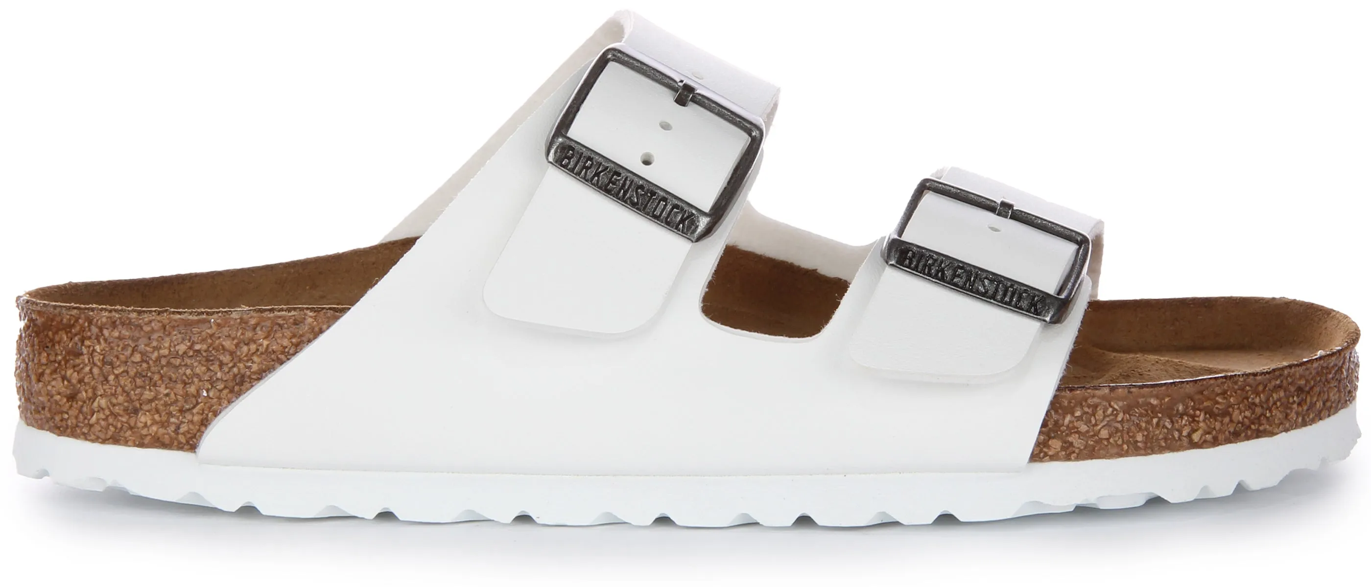 Birkenstock Arizona Bf In White | Regular Fit