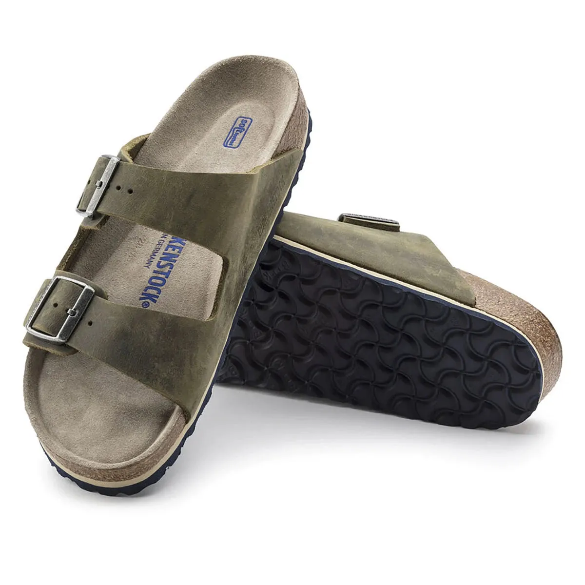 Birkenstock Arizona Soft Footbed Oiled Leather Sandals