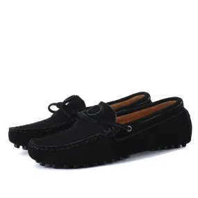 Brand Big Size Cow Suede Leather Men Flats 2023 New Men Casual Shoes High Quality Men Loafers Moccasin Driving Shoes v2