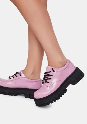 Bubblegum Teen Craft Oxford Shoes