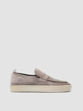 BUG 001 - Taupe Suede Penny Loafers