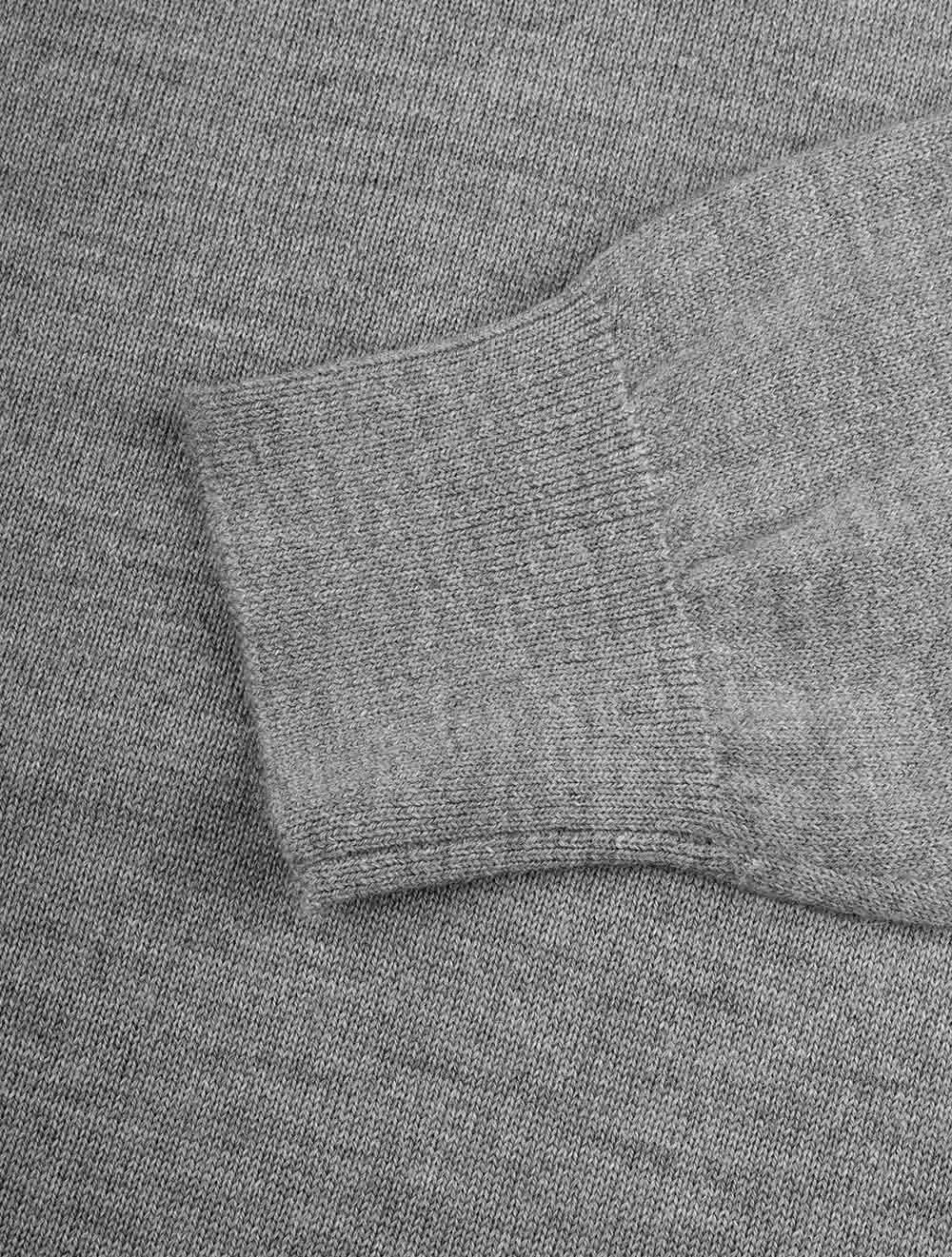 Cashfeel Crewneck Sweater Mid Grey Melange