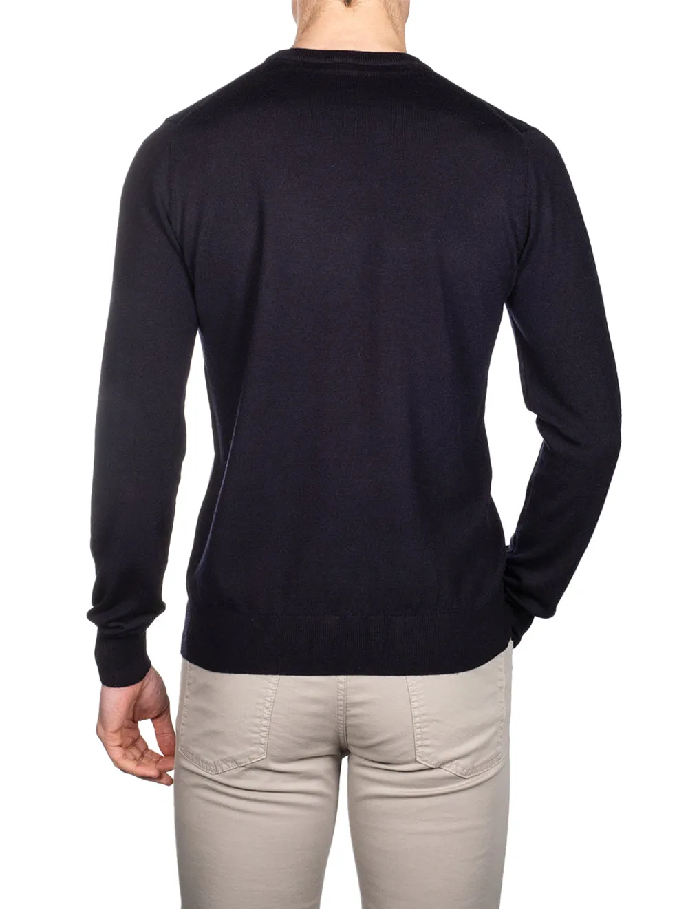 Cashfeel Crewneck Sweater Night Blue