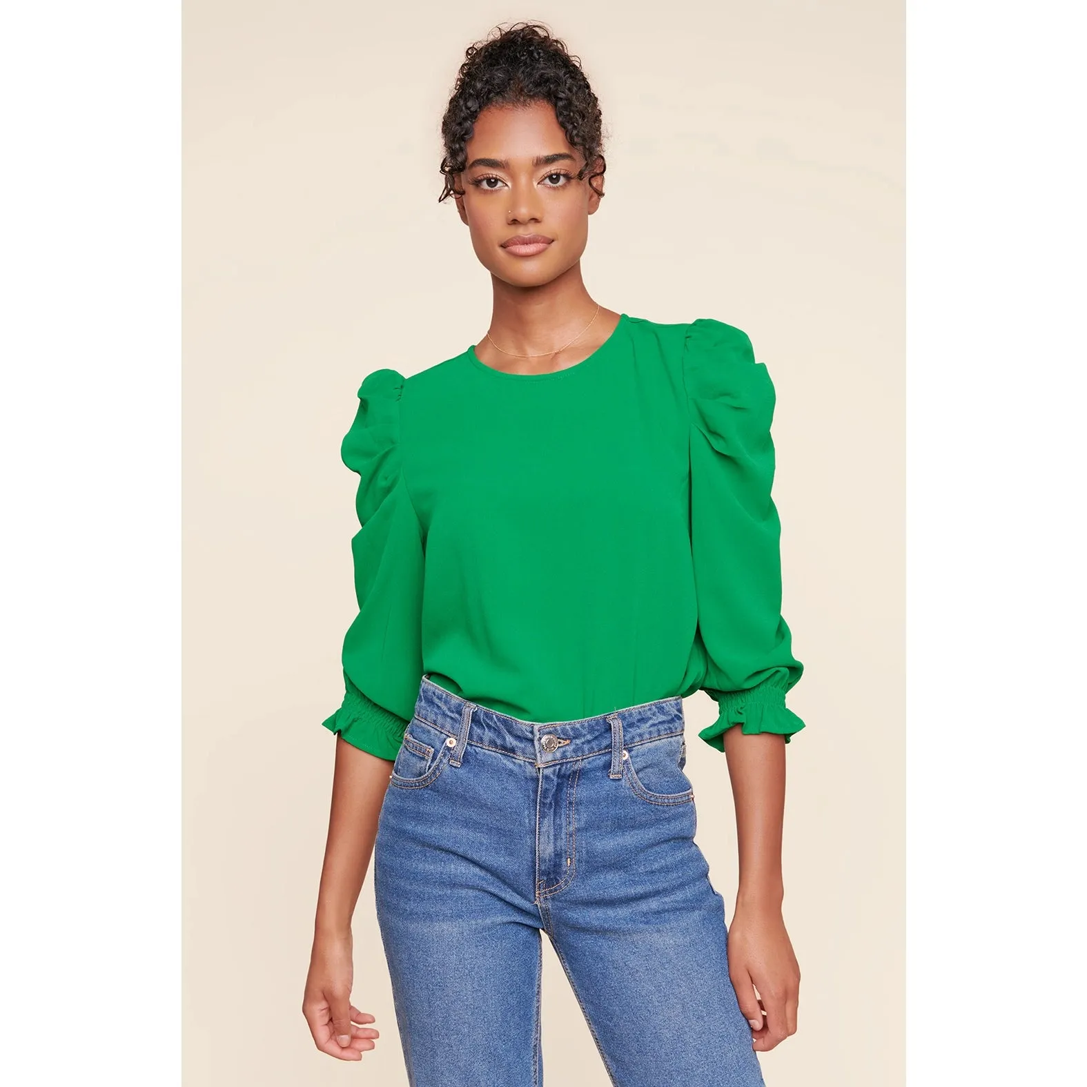 Celine Puff Sleeve Blouse