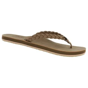 Cobian Women's Braided Pacifica Flip Flop - Tan PBR20-230