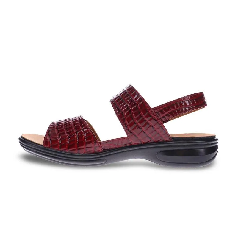 Como Back Strap Leather Sandals