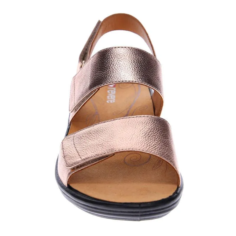 Como Back Strap Leather Sandals