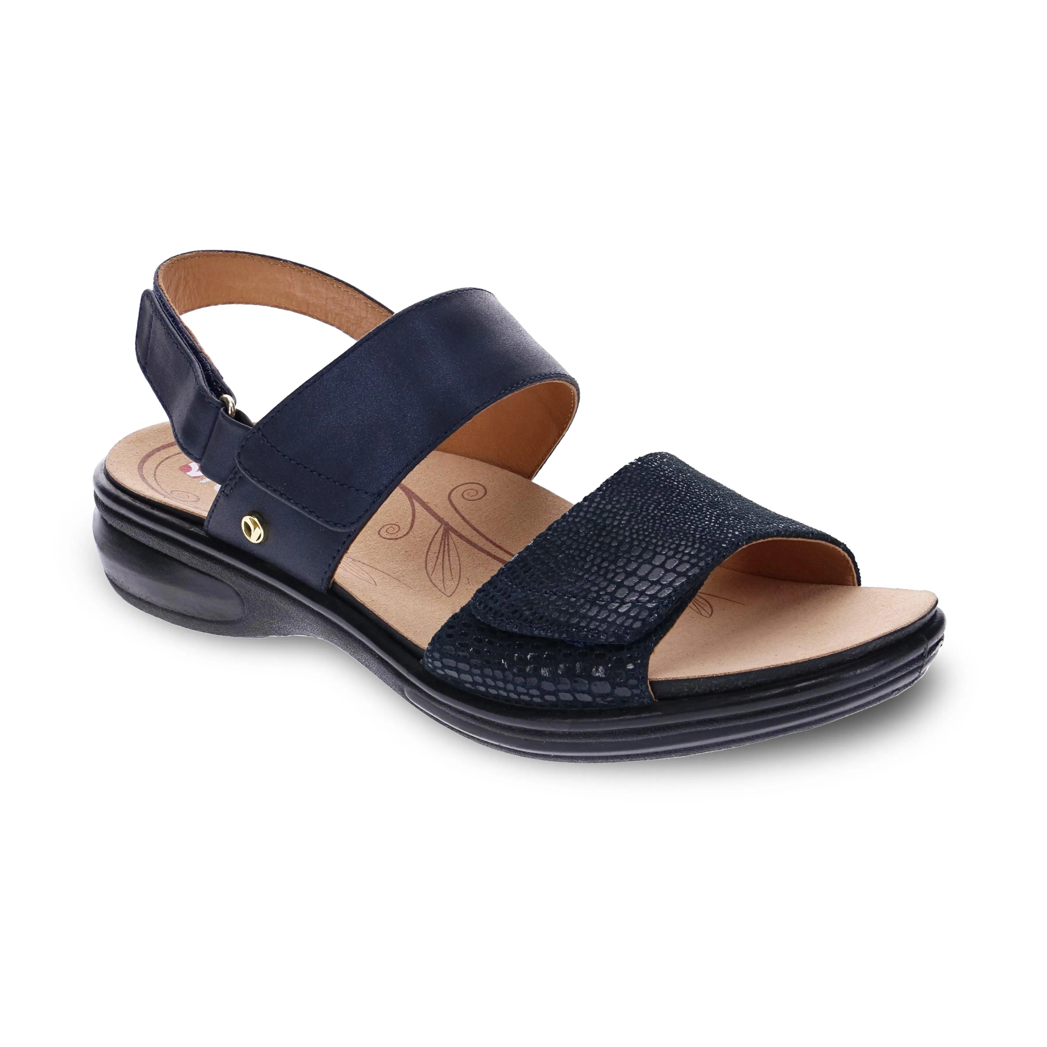 Como Back Strap Leather Sandals