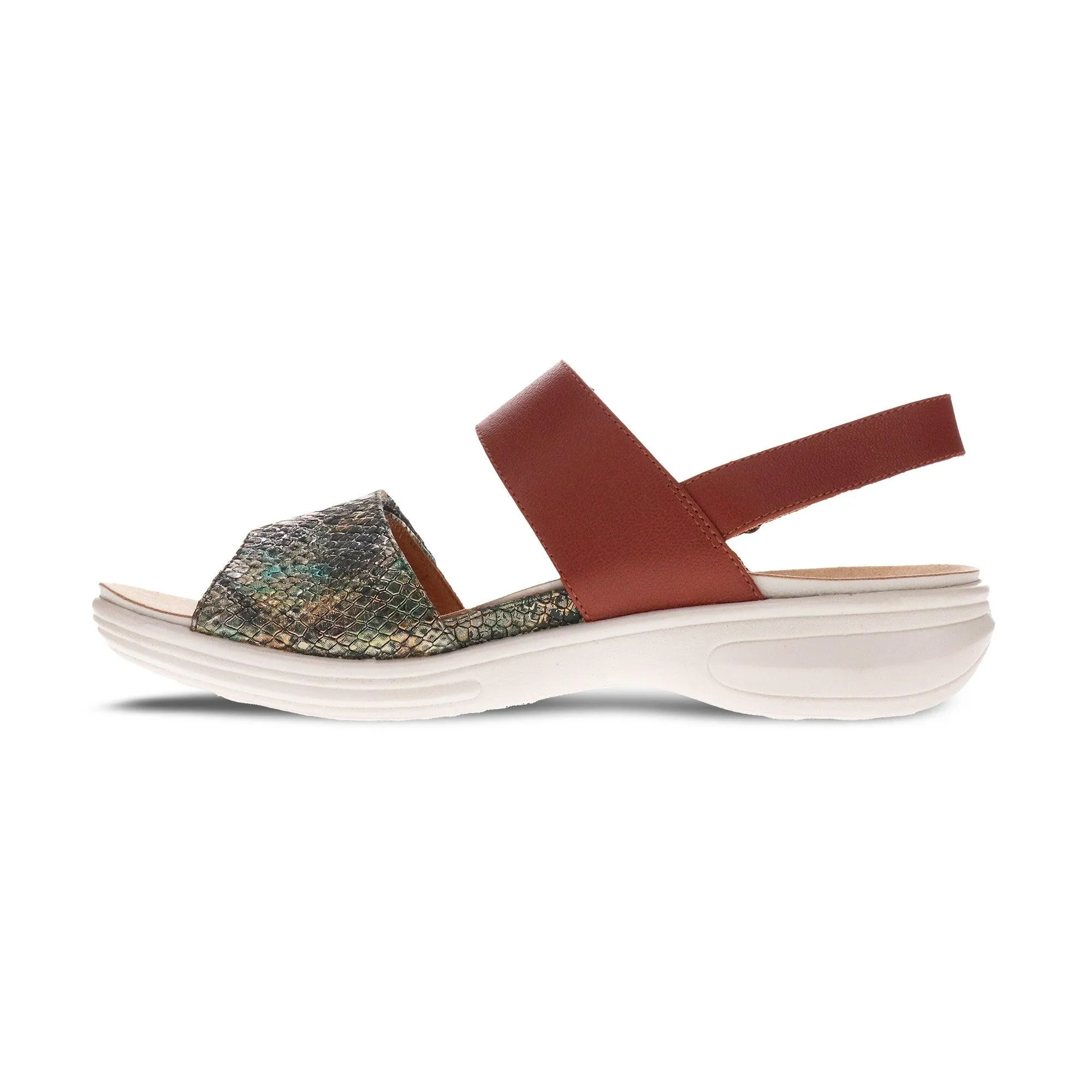 Como Back Strap Leather Sandals