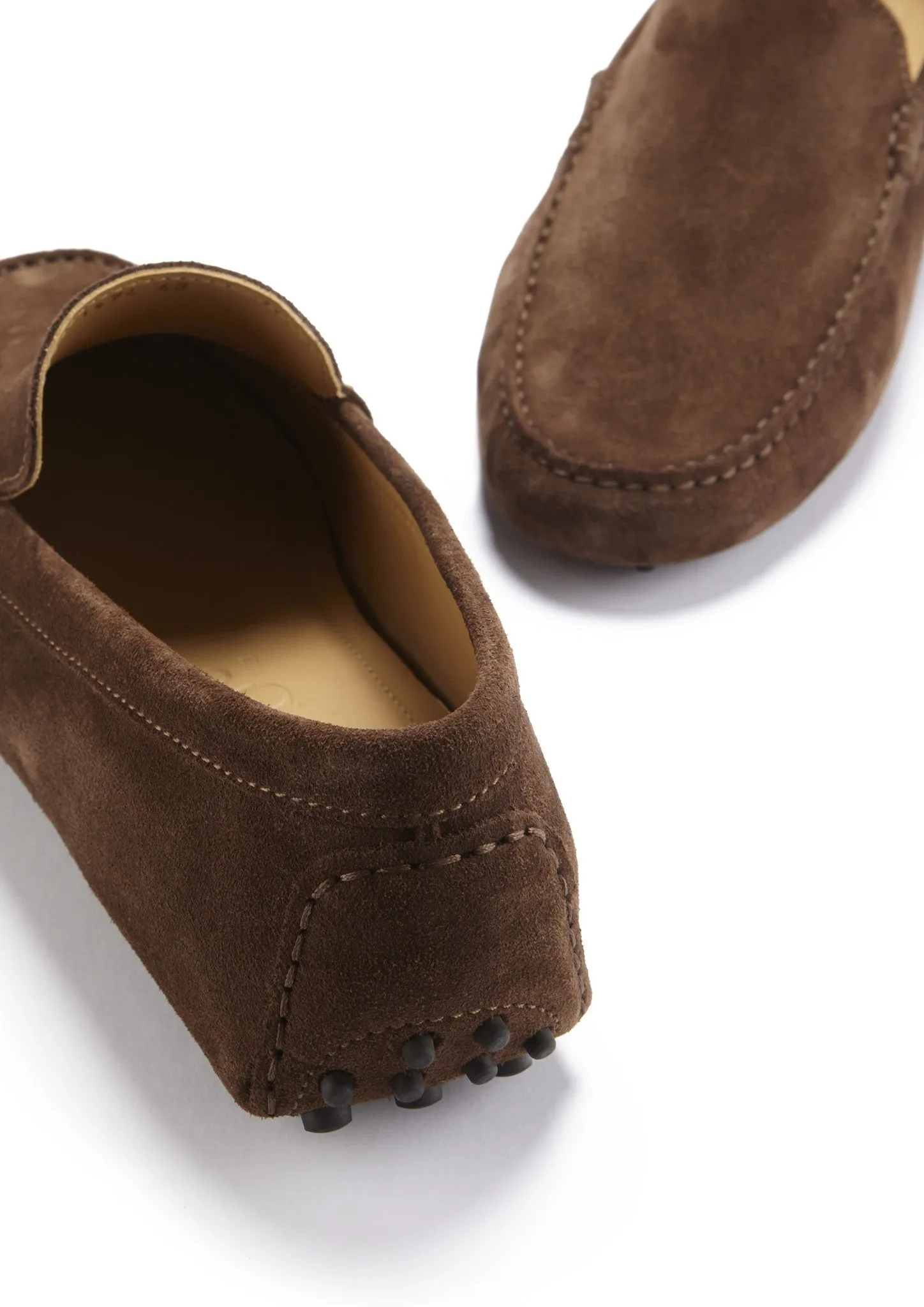 Driving Loafers, brown suede