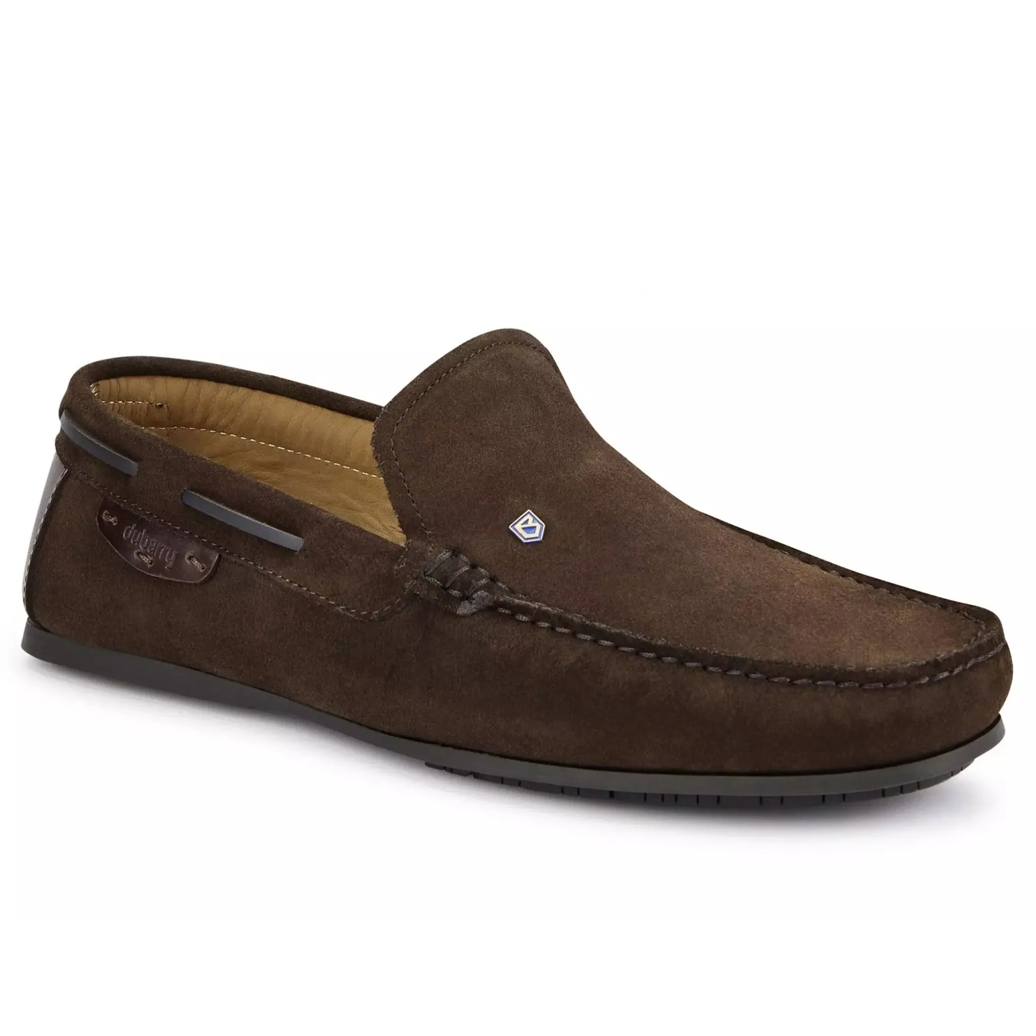 DUBARRY Fiji Suede Loafers - Men's - Cigar