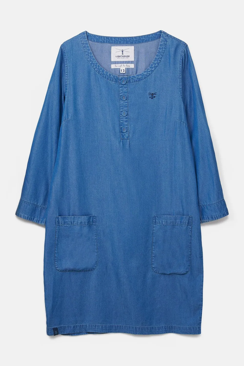 Eliza Dress - Denim