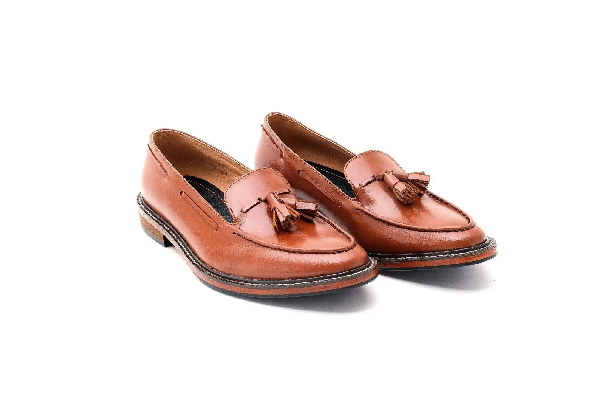 ENRIQUE Tassel Loafer - Tan