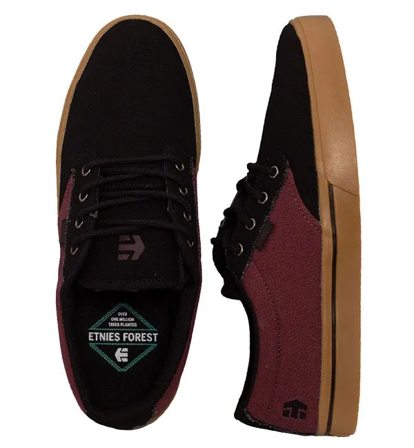 Etnies Jameson 2 Eco Skate Shoes - Black/Red/Gum