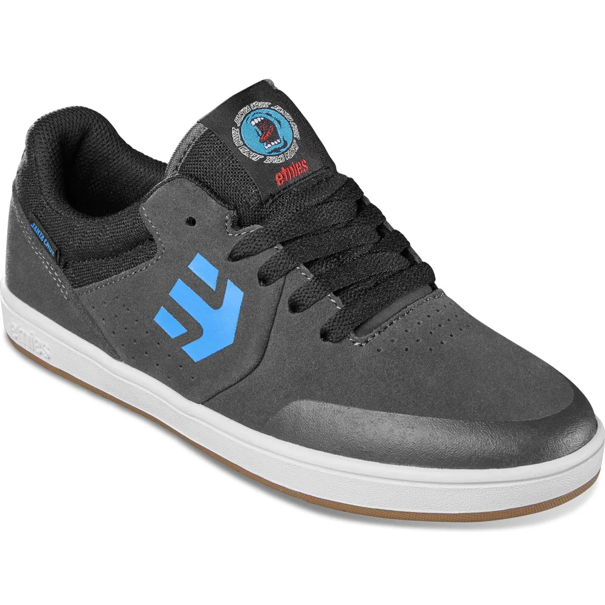 Etnies Shoes Marana x Santa Cruz Kids - Grey/Black/Blue