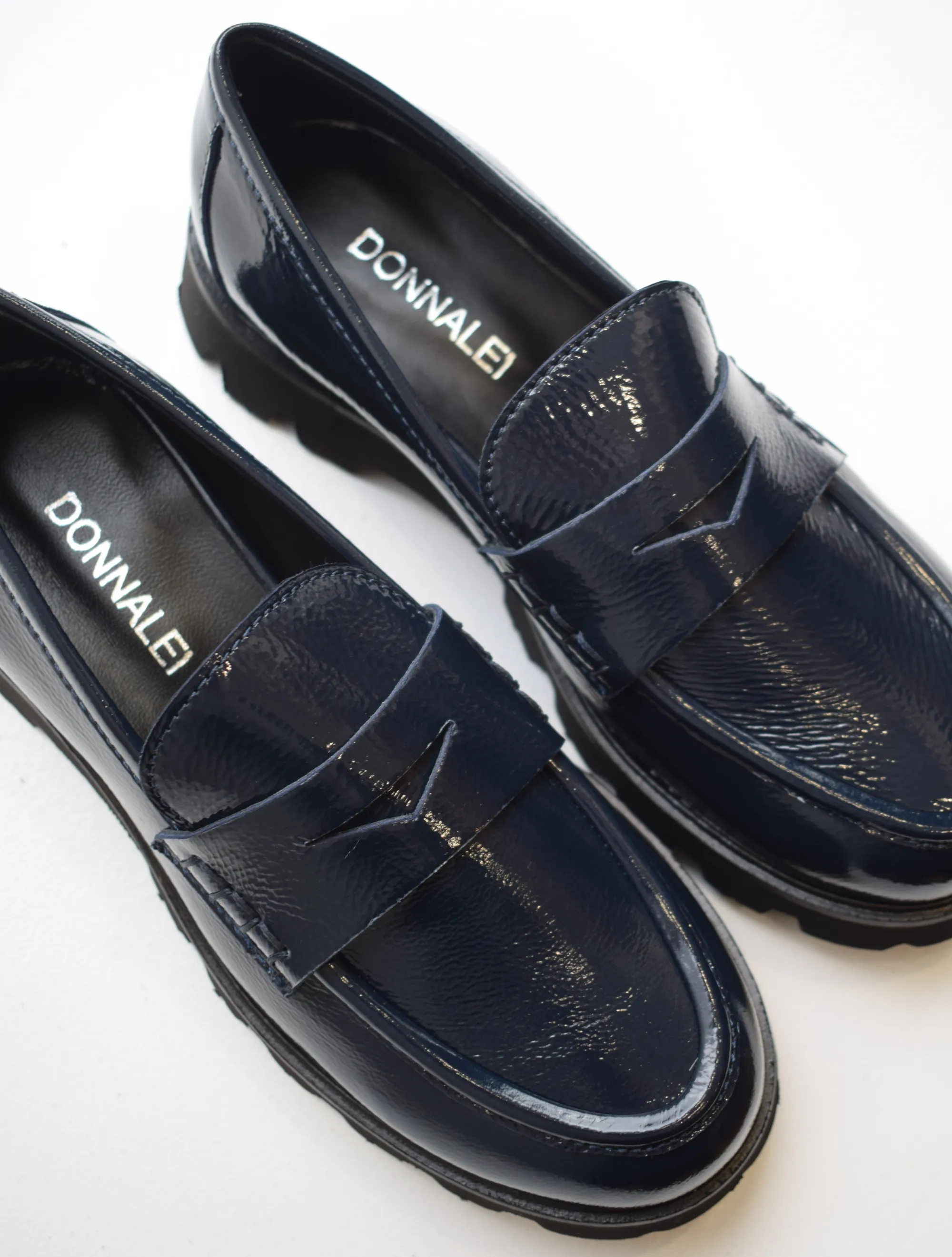 Finish Loafer Navy Patent