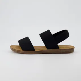 Gabi Stretch Linen Sandal