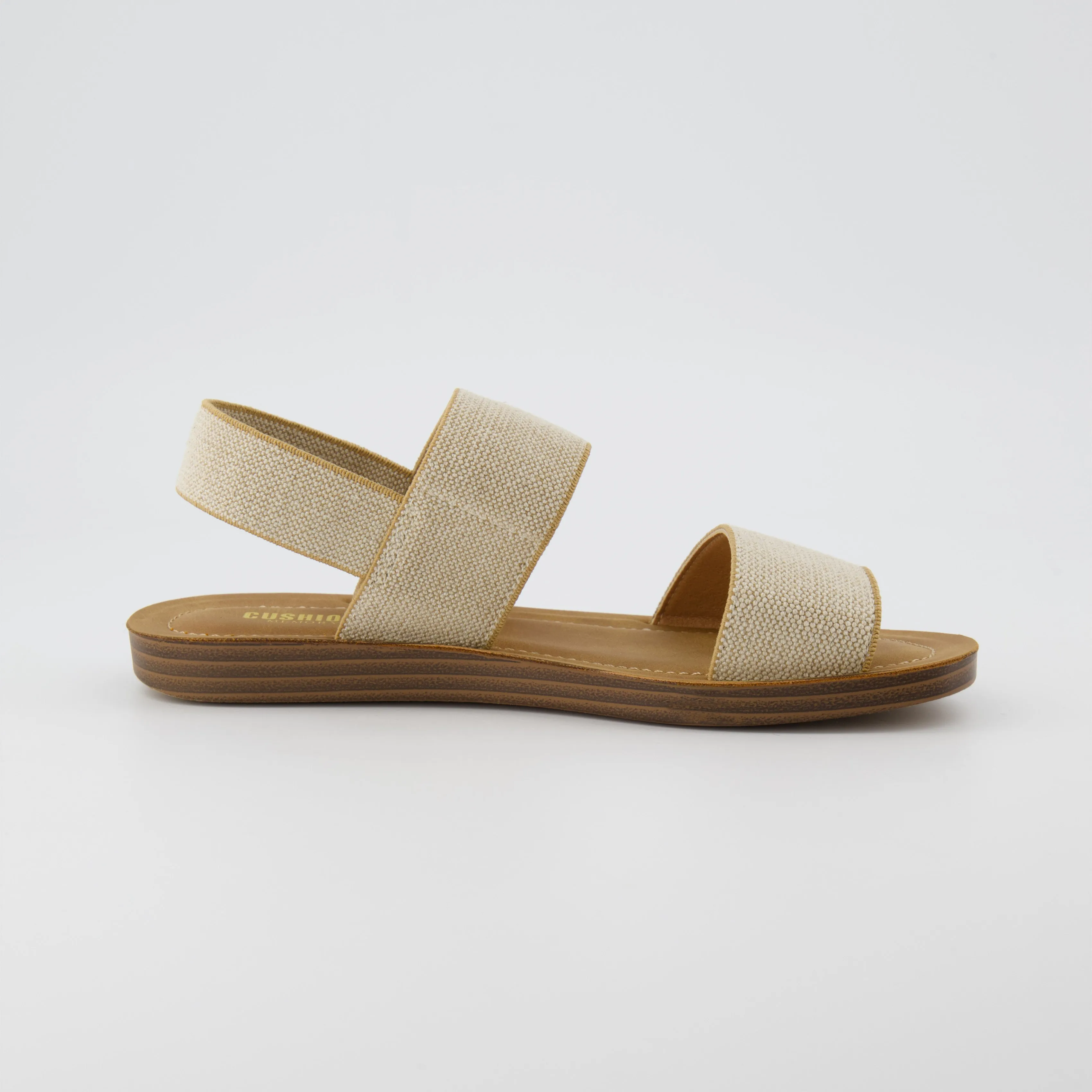 Gabi Stretch Linen Sandal