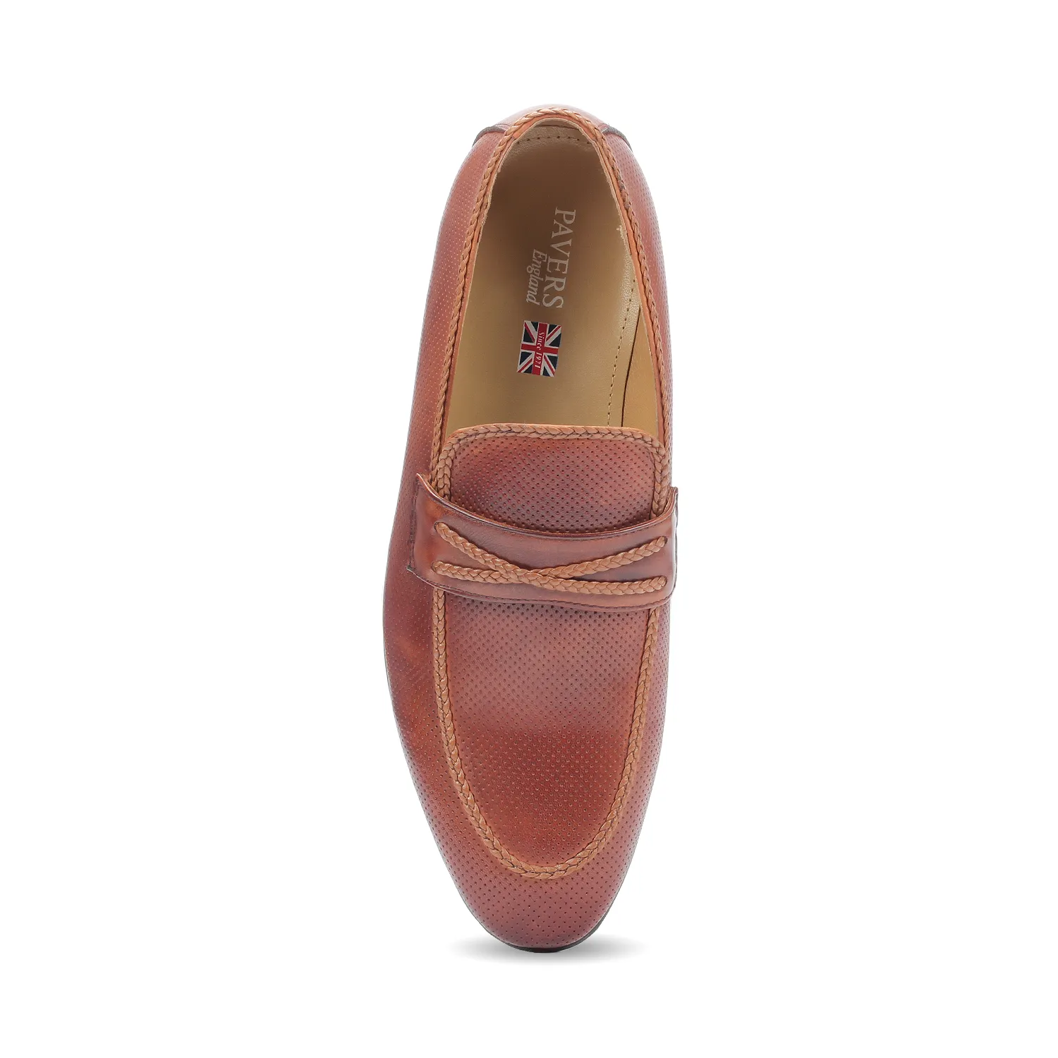 Gabriel almond Toe Perforated Men's Loafer