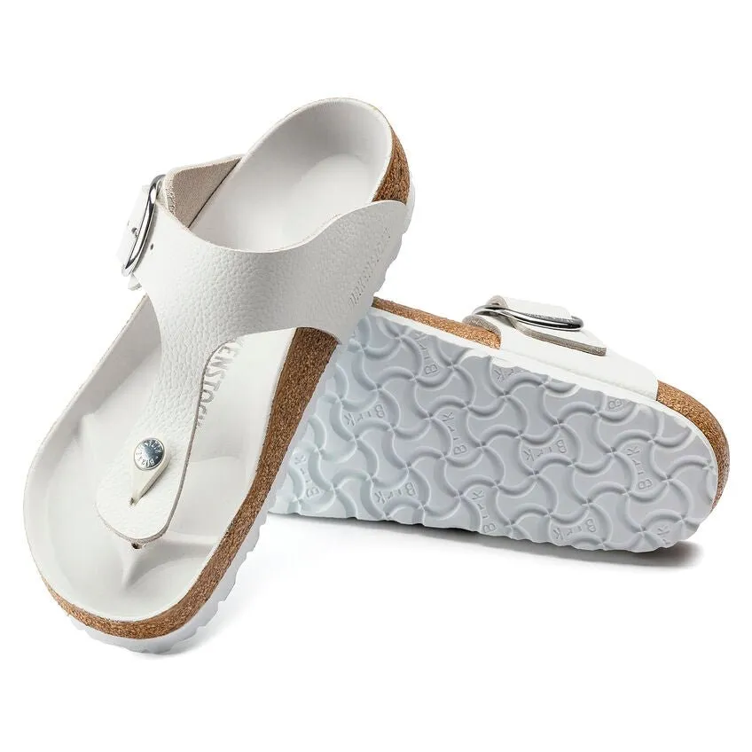 Gizeh Big Buckle Leather White