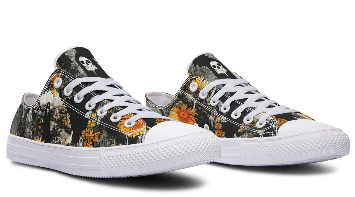 Grim’s Harvest Low Tops - Classic Premium Canvas Shoes with Comfortable and Durable Soles