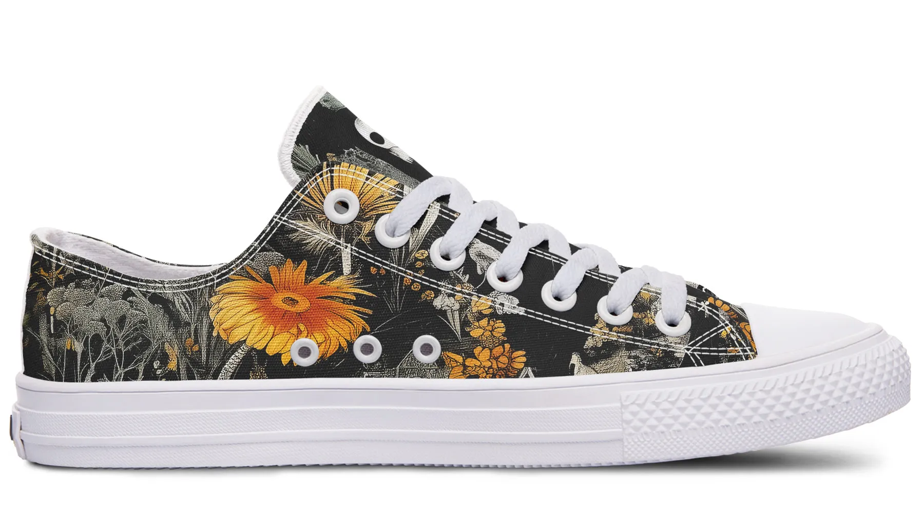 Grim’s Harvest Low Tops - Classic Premium Canvas Shoes with Comfortable and Durable Soles