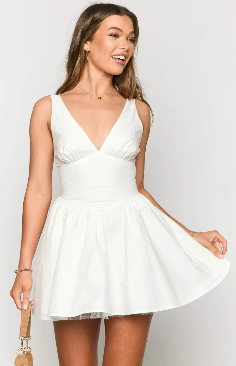 Halvin White Mini Dress