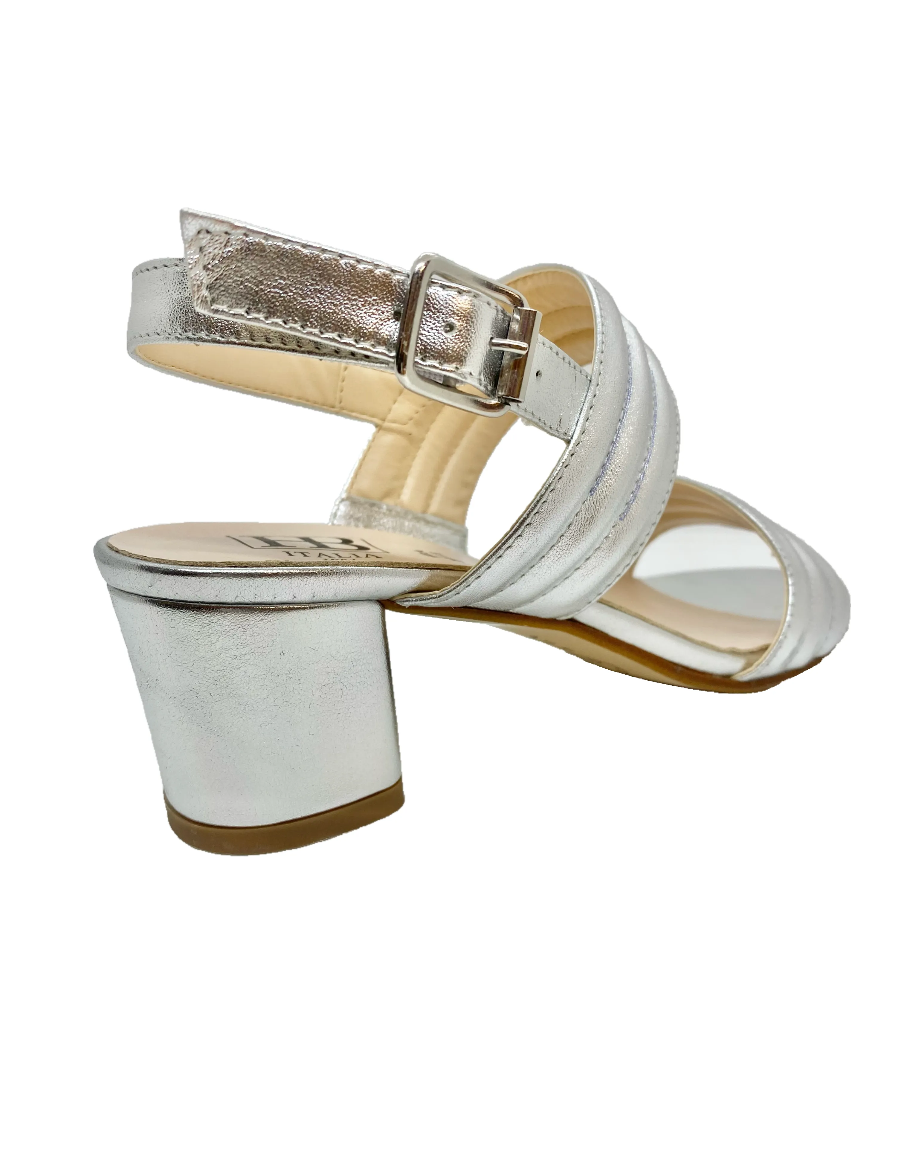 HB Ladies Double Strap Block Heel Sandal