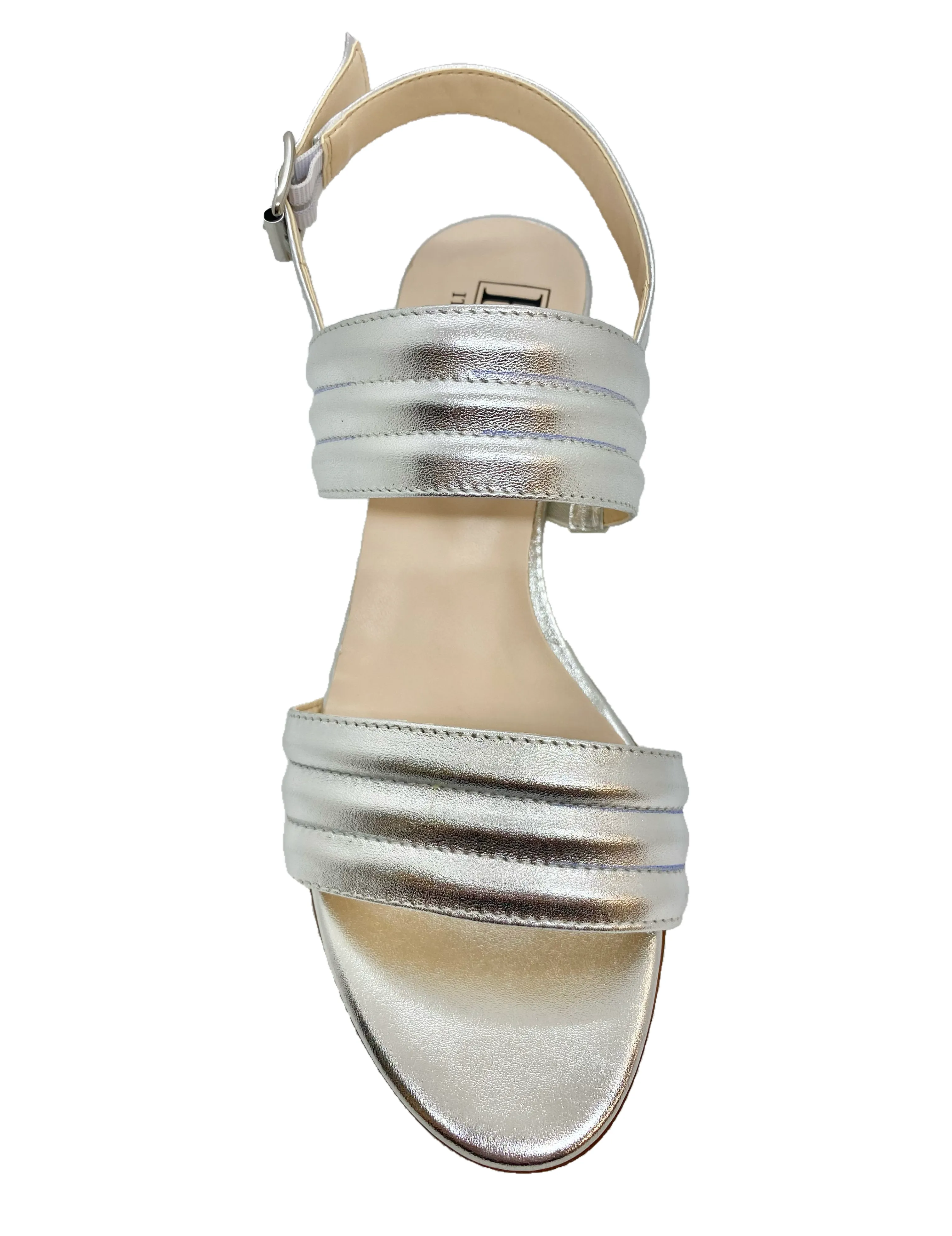 HB Ladies Double Strap Block Heel Sandal