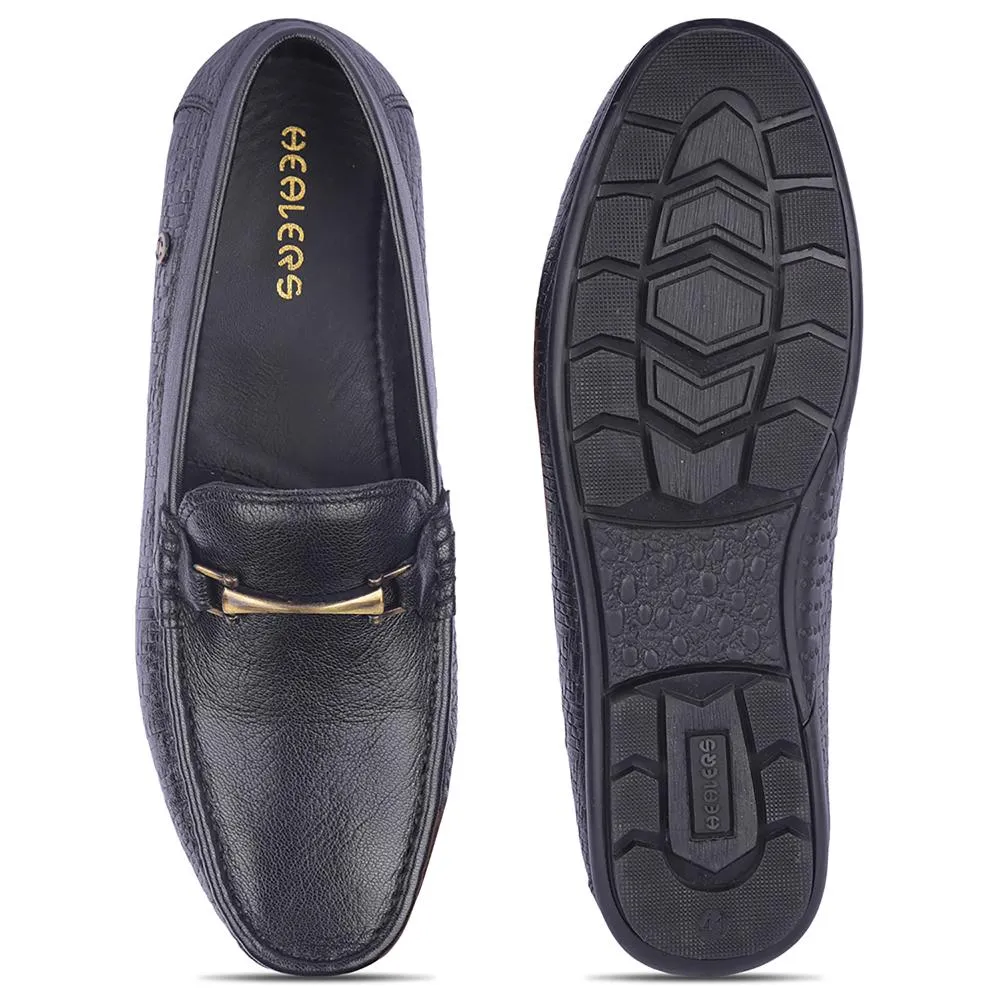 Healers By Liberty Mens OSL-49 Black Formal Loafers