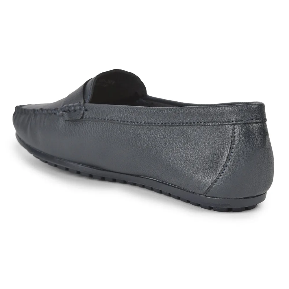 Healers Casual Blue Loafers For Women GI-SD-301 By Liberty