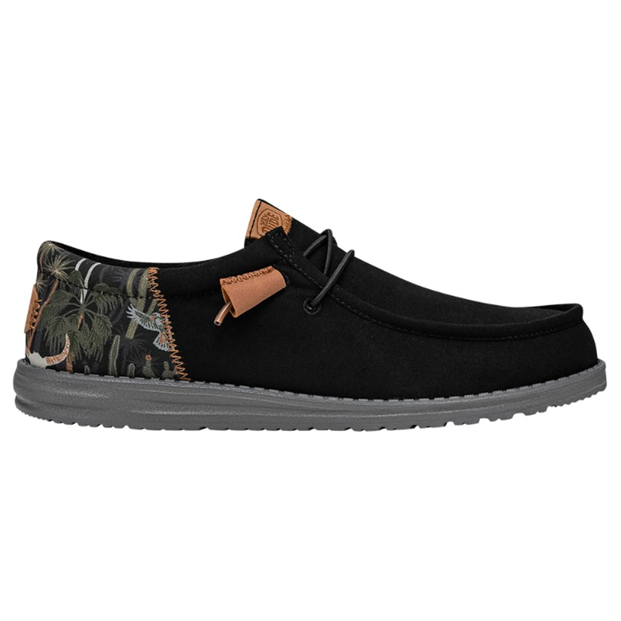 Hey Dude Men's Wally Funk Oasis Black