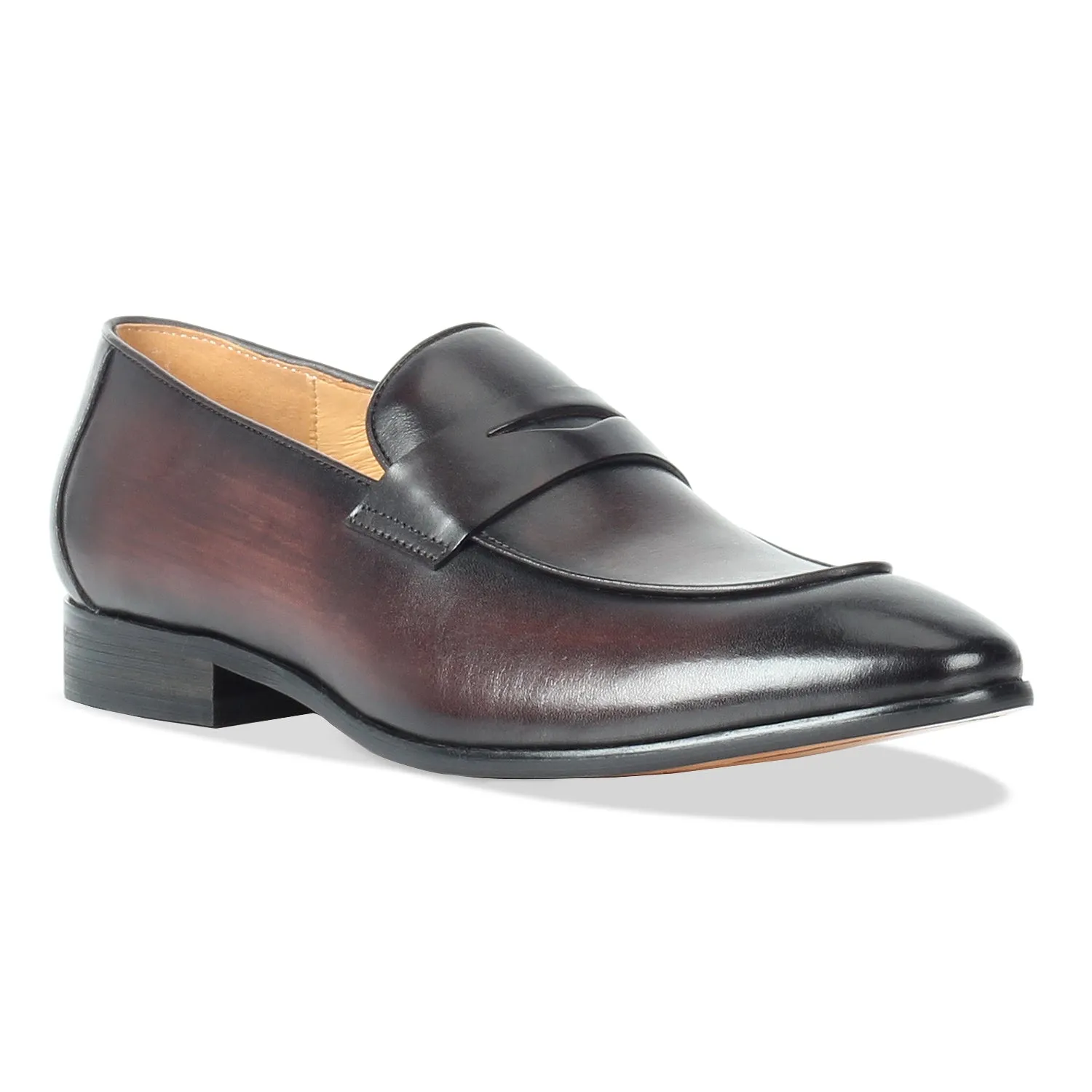 Hickory Brown formal driving style loafer