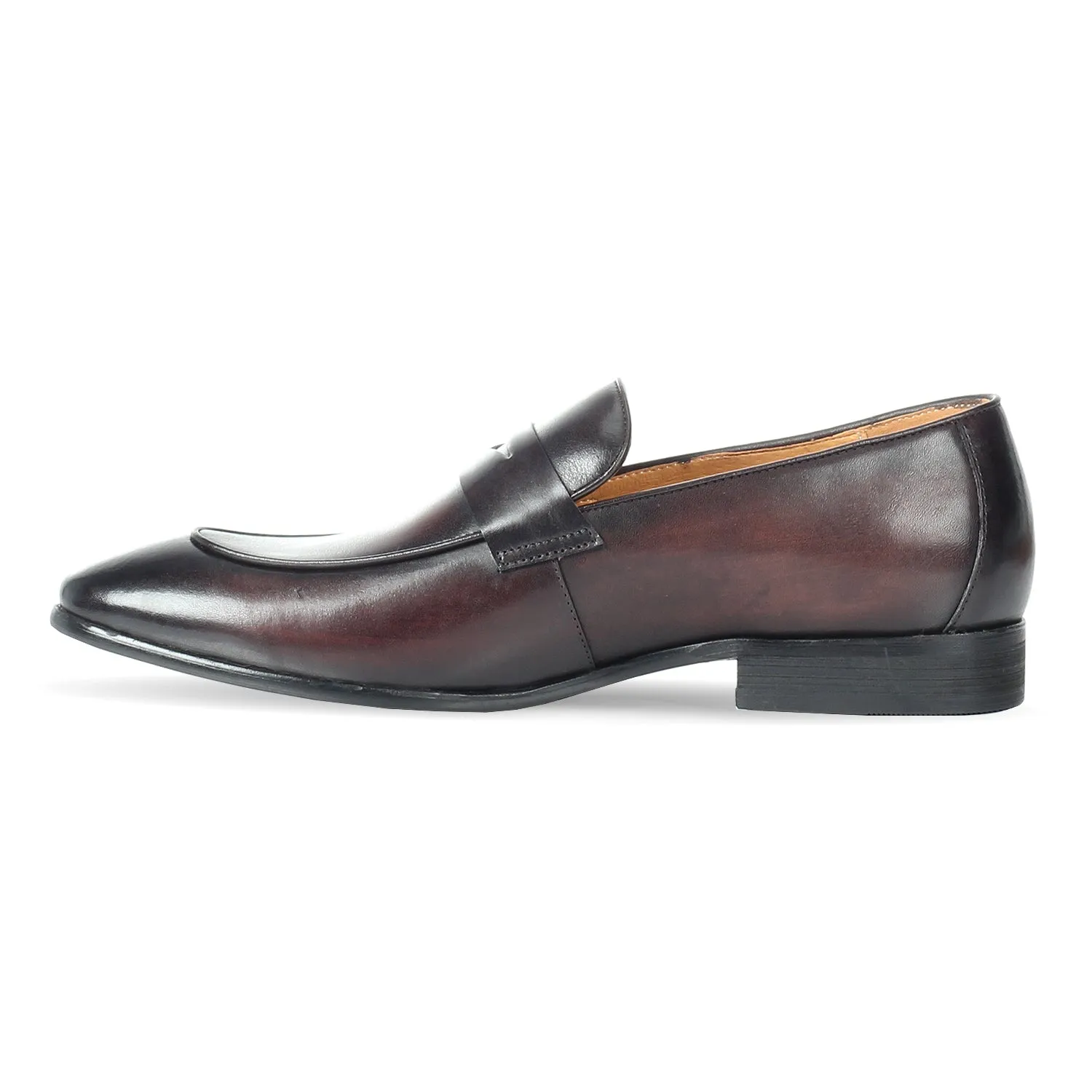 Hickory Brown formal driving style loafer